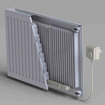 Slika CINI Mek električni grejač panel radijatora 2 KW